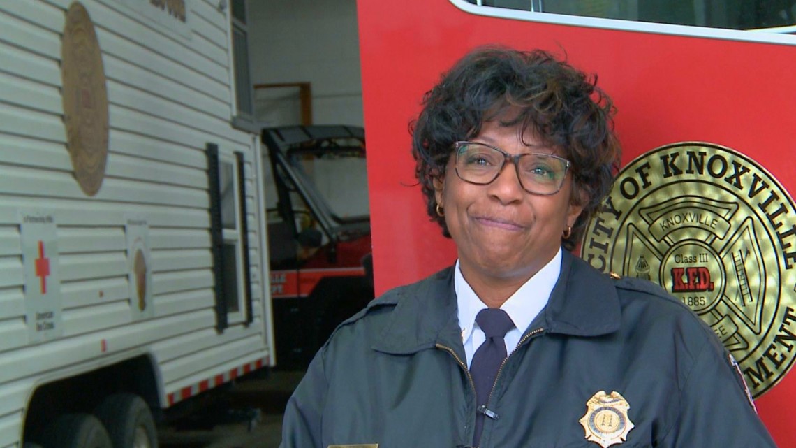 Knoxville Fire Departments First African American Female Fire Captain