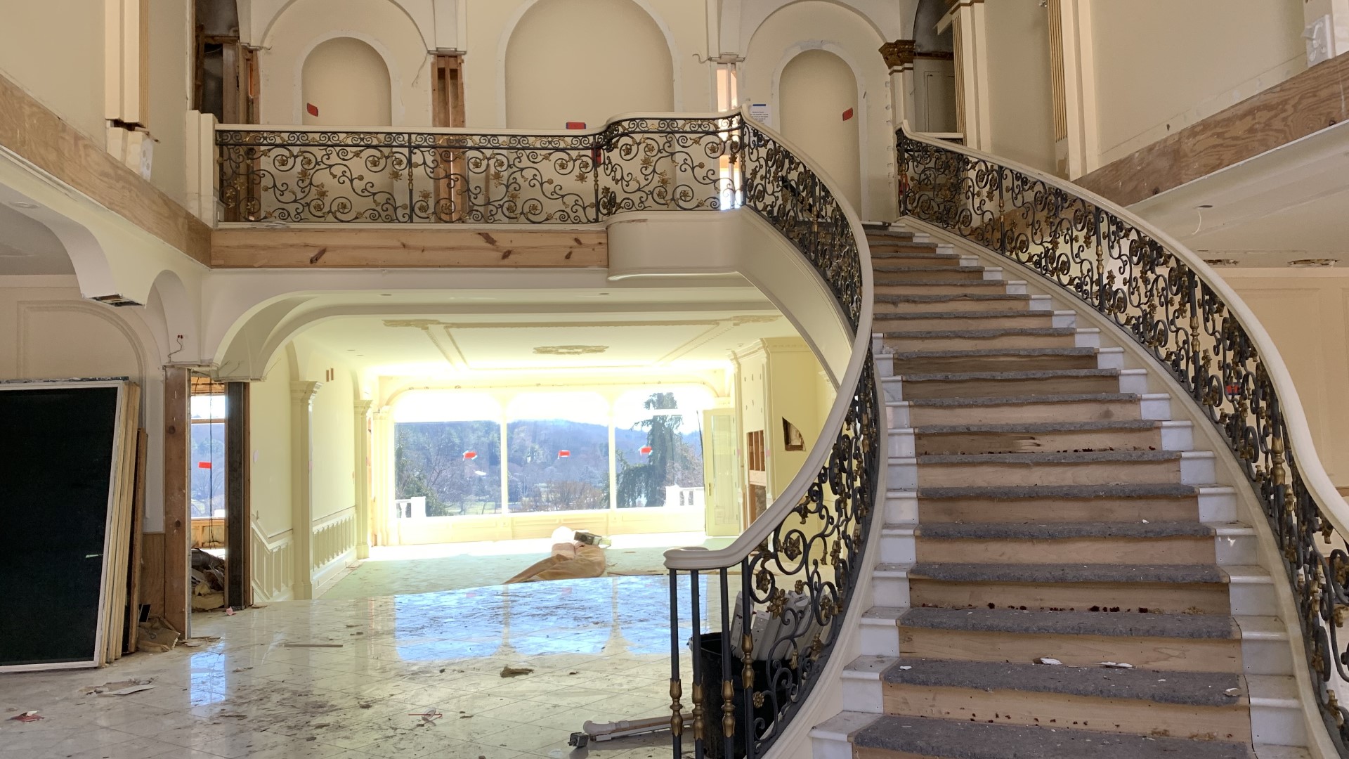 What was once Knoxville's biggest mansion is today just a shell of itself. Villa Collina has been gutted, and soon it will be brought to the ground.