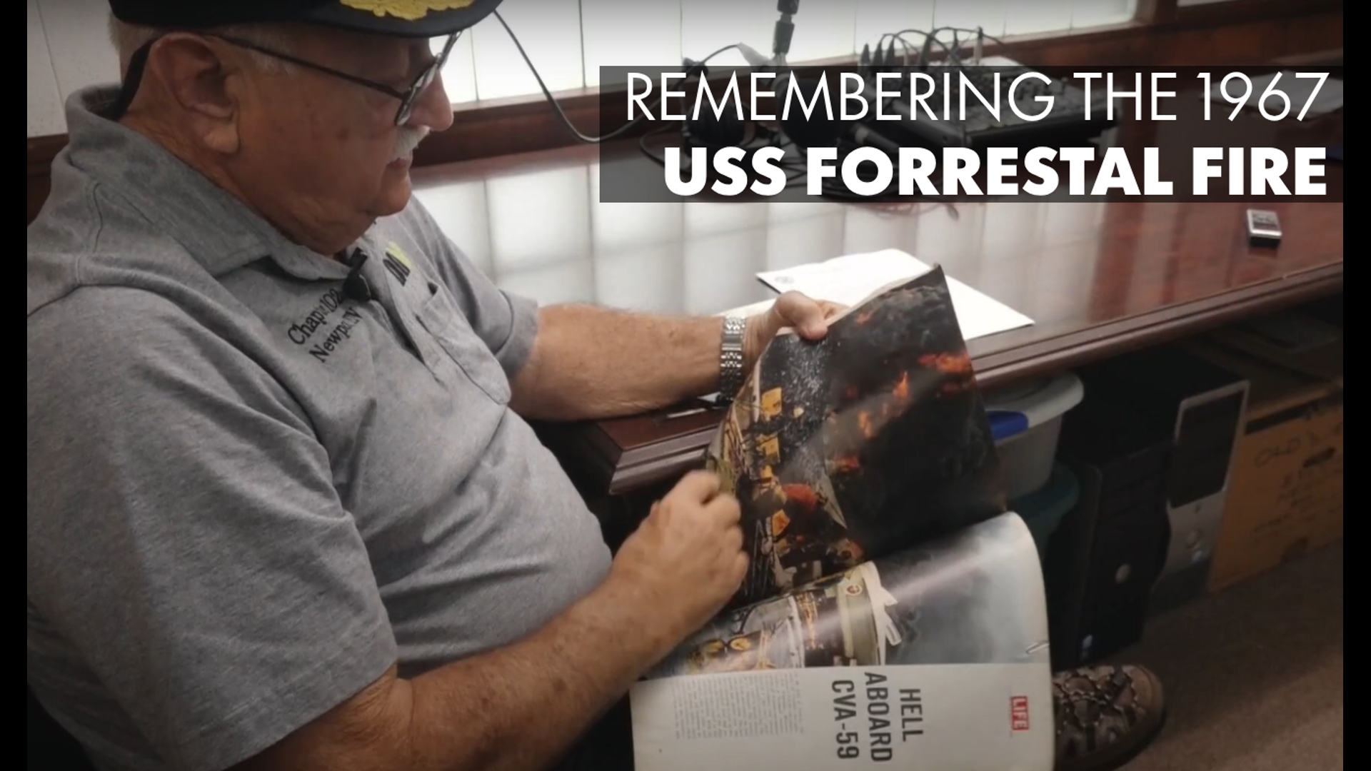 Newport veteran Ronald D. Williams shares his firsthand account of the fire on the U.S.S. Forrestal in 1967 with 10News.