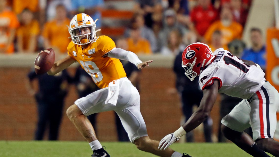 Tennessee Puts Up A Fight But Loses To No. 3 Georgia, 43-14 | Wbir.com