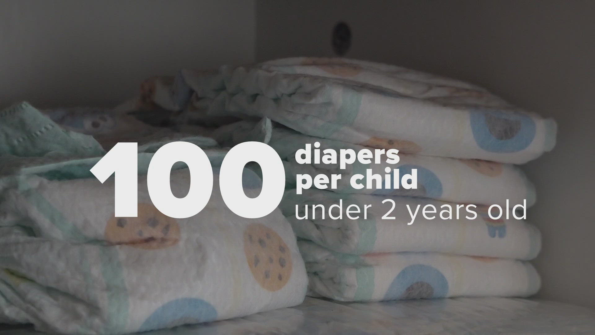 Starting August 1, families will be able to get up to 100 diapers a month for TennCare and CoverKids members under 2 years old.