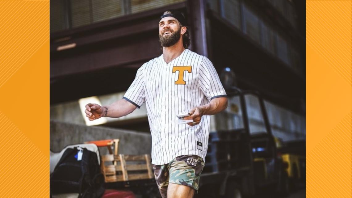 Bryce Harper shows support ahead of College World Series Finals | wbir.com