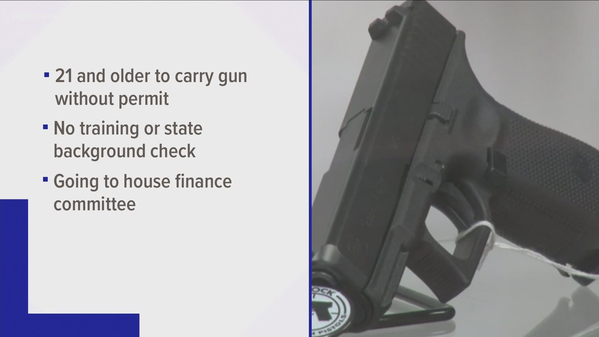 TN Lawmakers Advance Permitless Carry Bill | Wbir.com