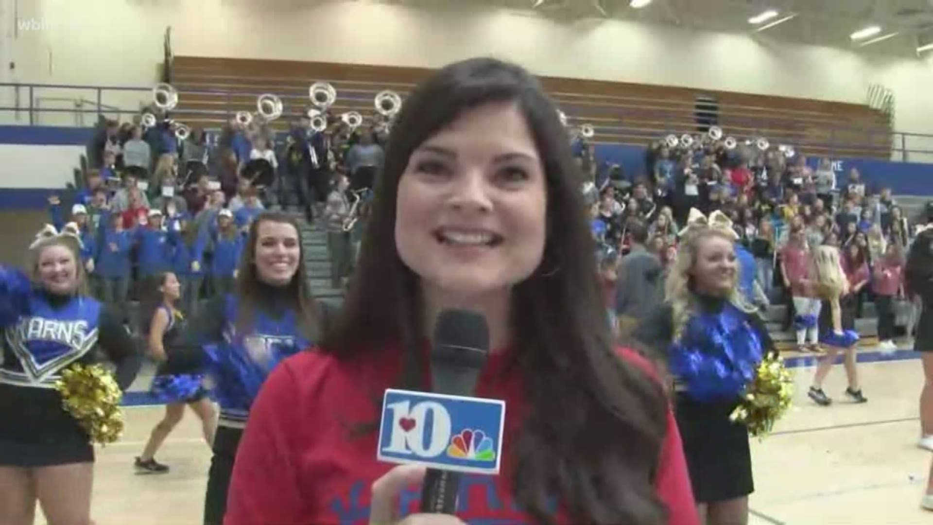 10News reporter Heather Waliga joins us from her alma mater: Karns High School. The beavers are getting ready to take on Heritage High School at 7:30 p.m.