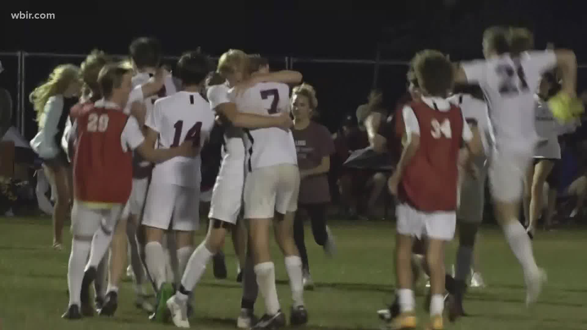 Bearden Soccer pulls off the win, 1-0 against Franklin. The Bulldogs will face Houston in the state title game on Friday.