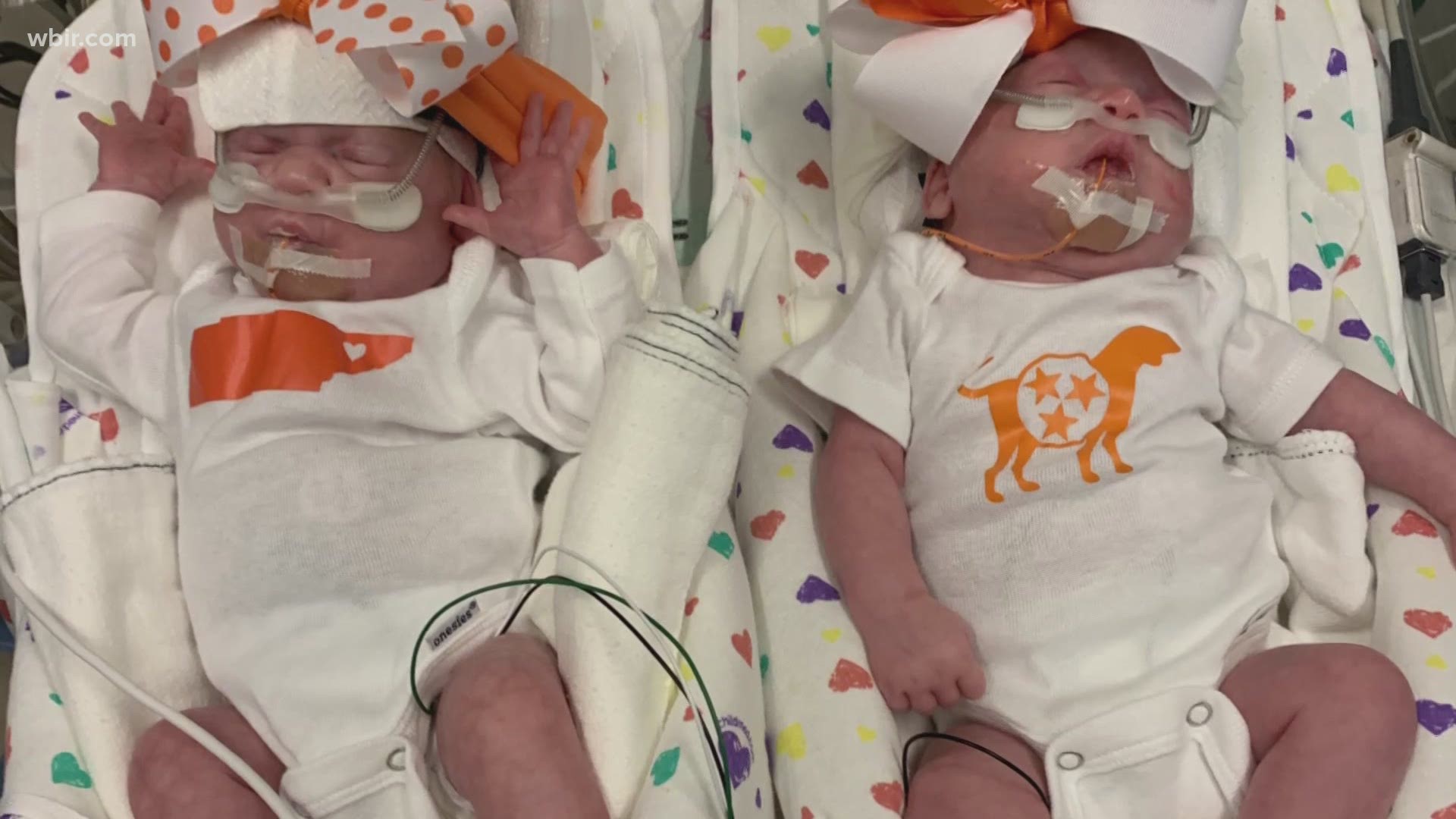 NICU twins who started out as frozen embryos are now home after weeks in the hospital.