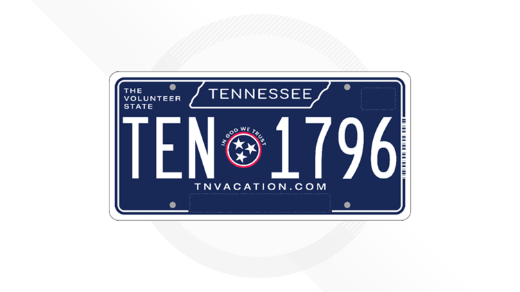 Most of East TN choosing to add 'In God We Trust' on new license plates