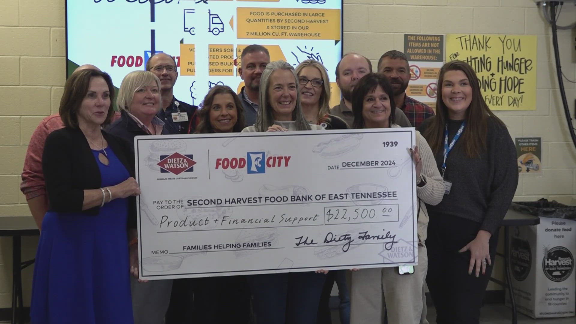 As part of the Families Helping Families program, every food purchased from participating Food City deli supports local charities.