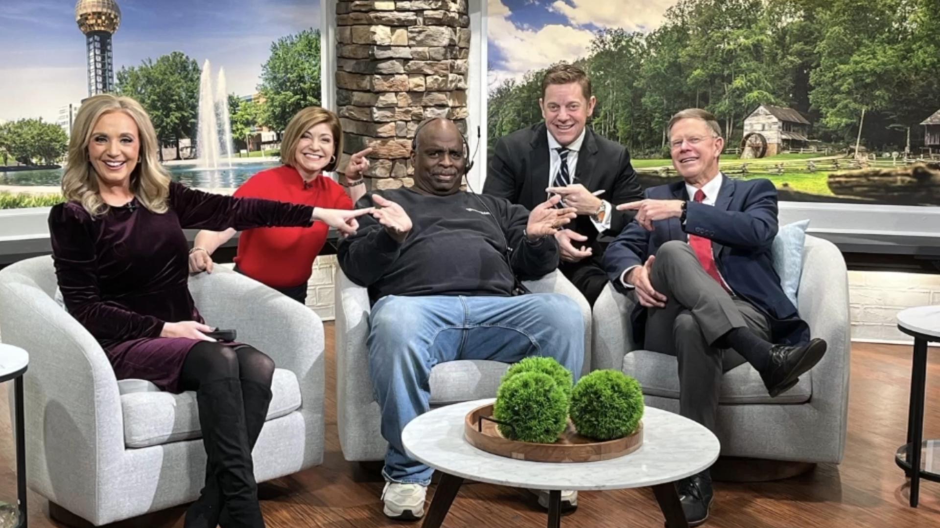 On Wednesday, we celebrated Eric Foxx, better known as Foxxy. He has been at WBIR for 35 years and has done so much for us as a friend and mentor.