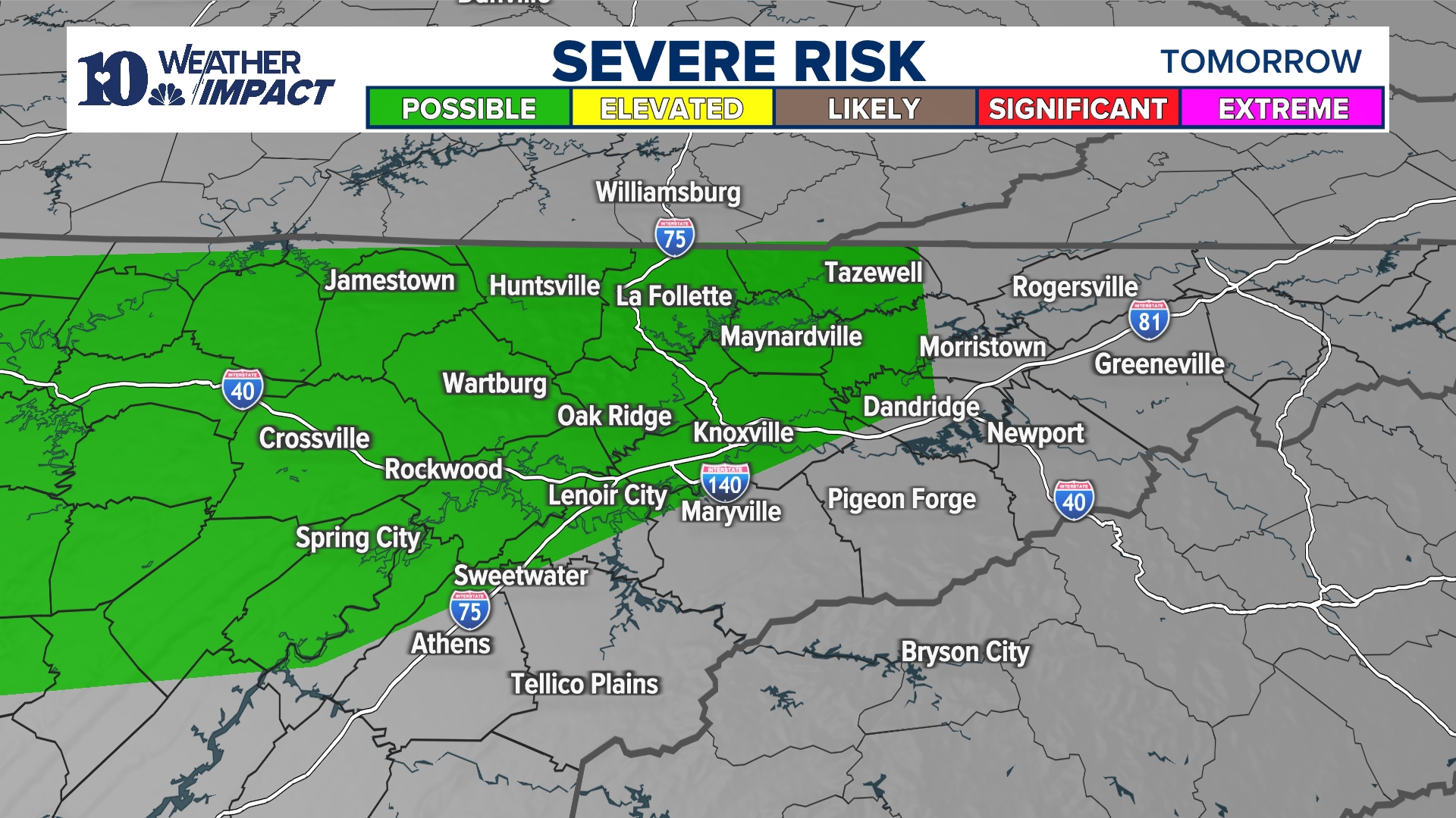 Heavy rain and high winds expected during Wednesday morning commute ...
