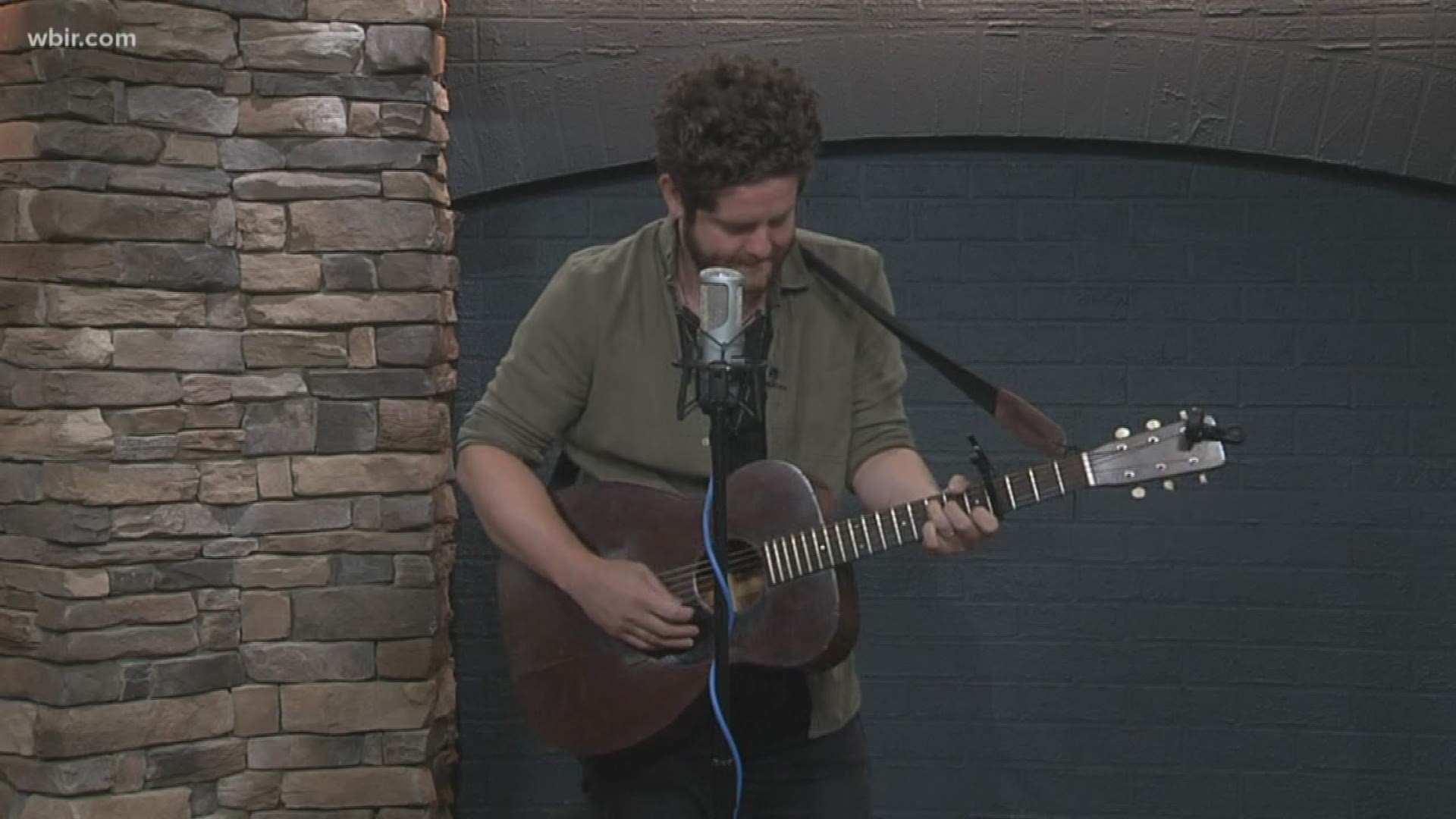 Josh Lovelace from the band NEEDTOBREATHE performs a song he says he wrote for his daughter