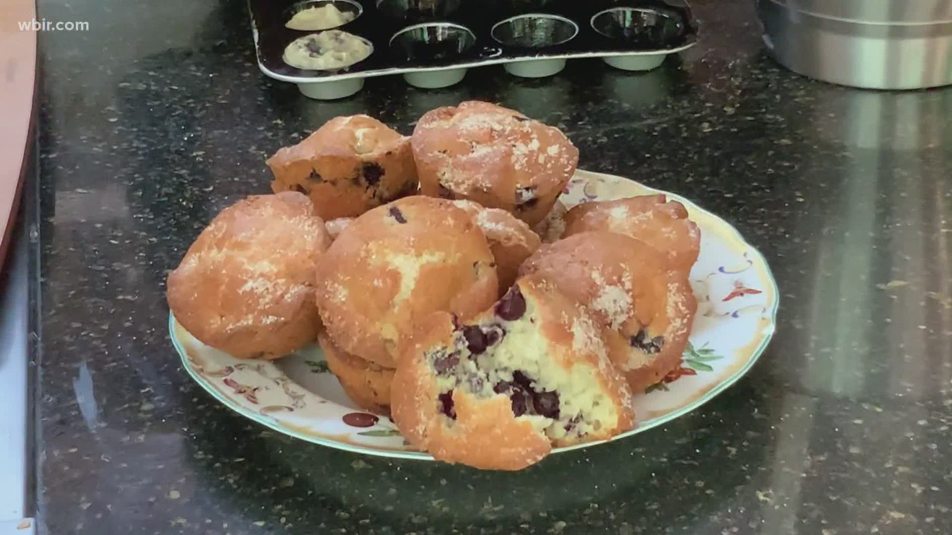 Terri Geiser with the UT Culinary Institute shares a recipe for homemade blueberry muffins. July 24, 2020-4pm.