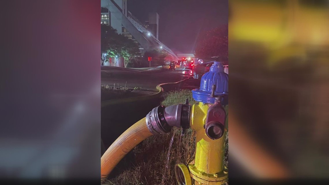 No one hurt after furniture catches fire inside former Hotel Knoxville