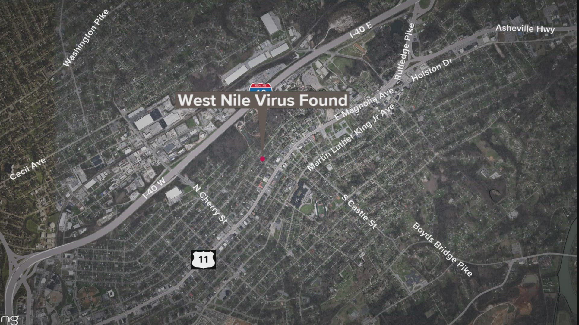 KCHD has since scheduled to spray the Milligan Street area on June 25 to reduce the mosquito population and the risk of the virus spreading to humans.