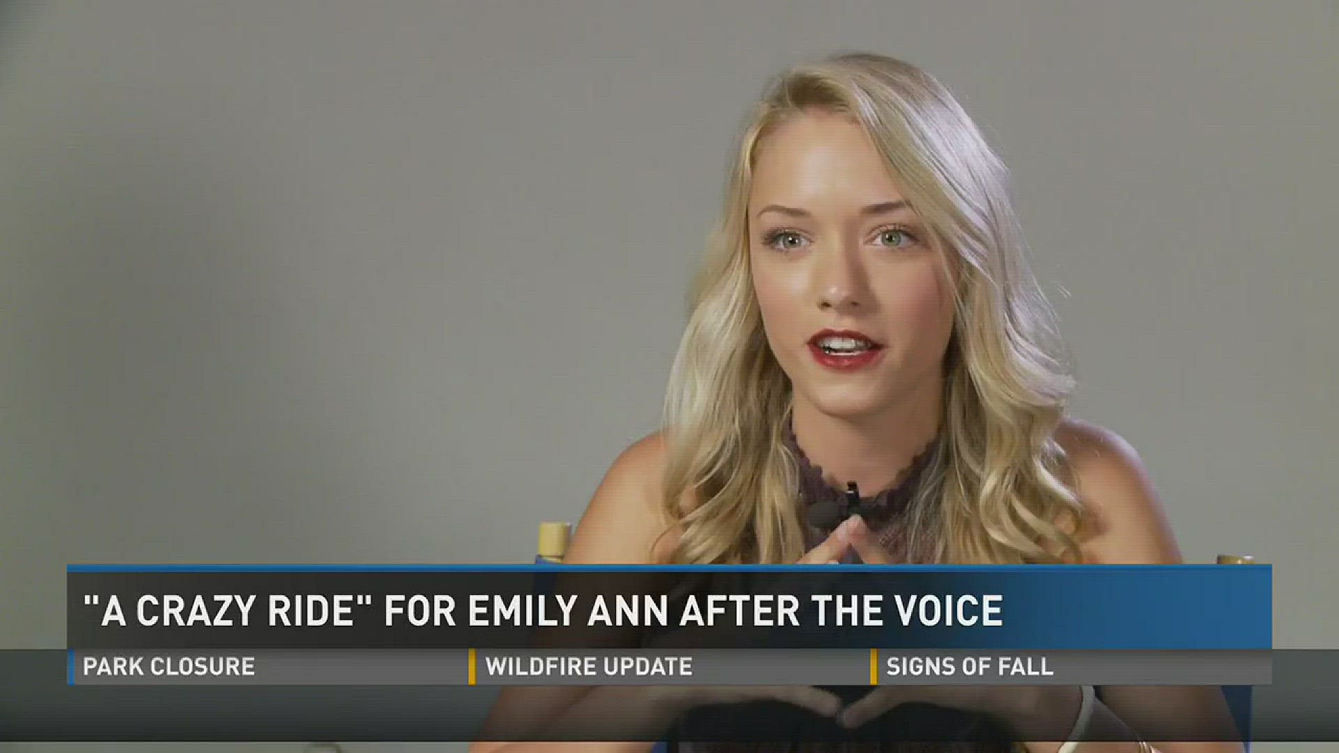 Emily Ann Roberts talks about her future plans for her signing career, including writing her first album.