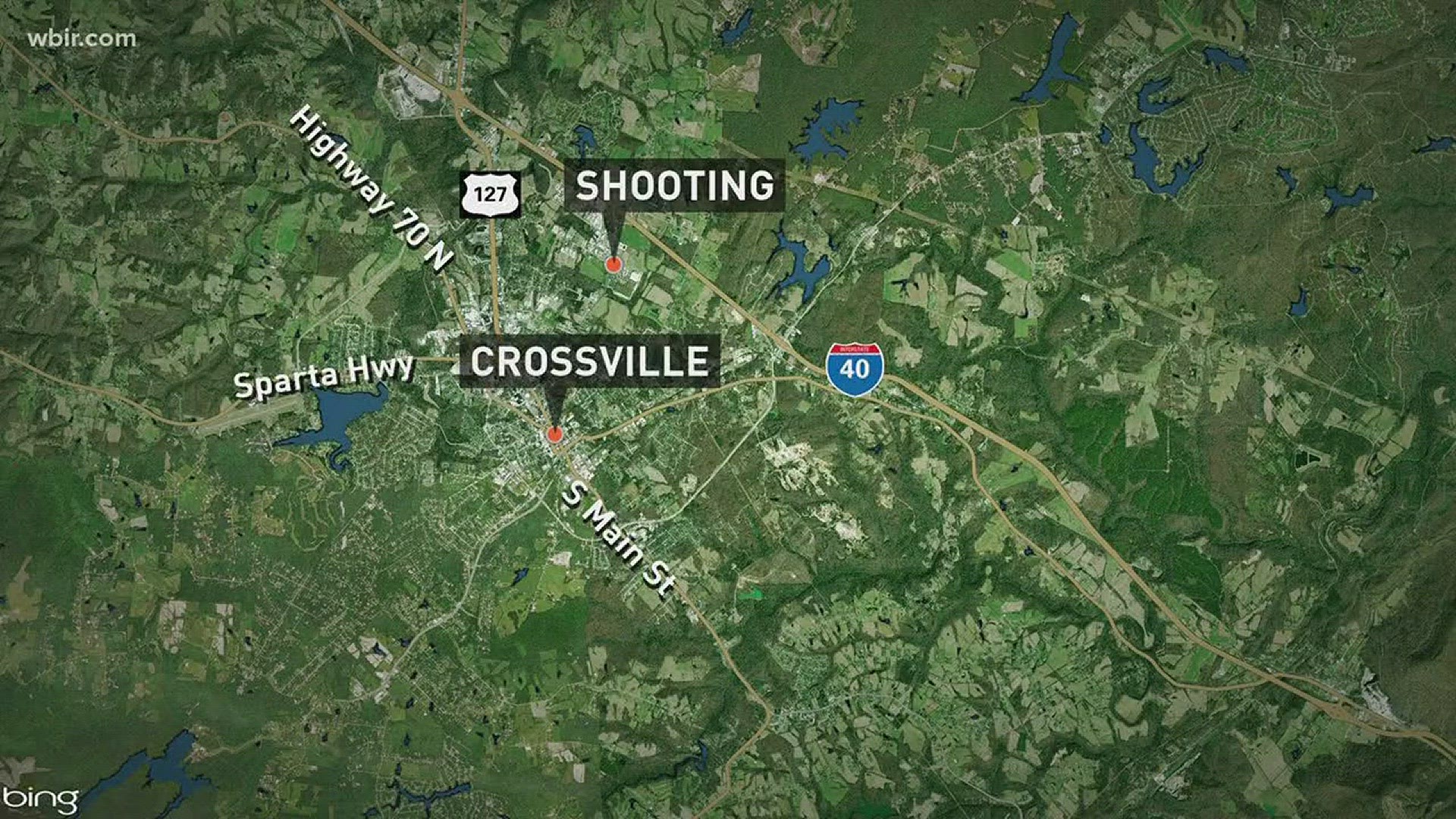 Three people were wounded in the shooting.