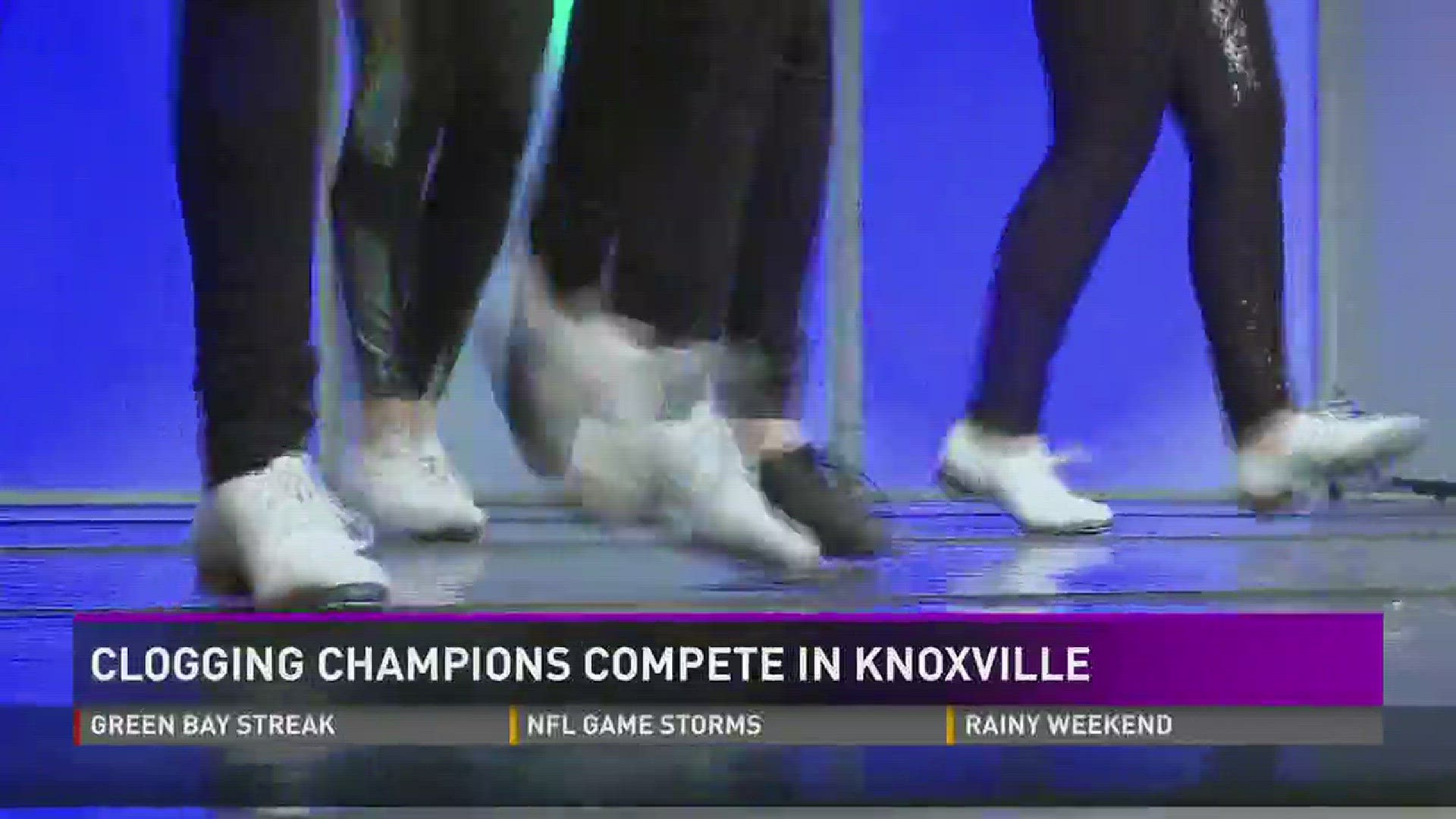 Jan. 20, 2017: Dancers from 20 states and even Australia are in Knoxville for a clogging competition.