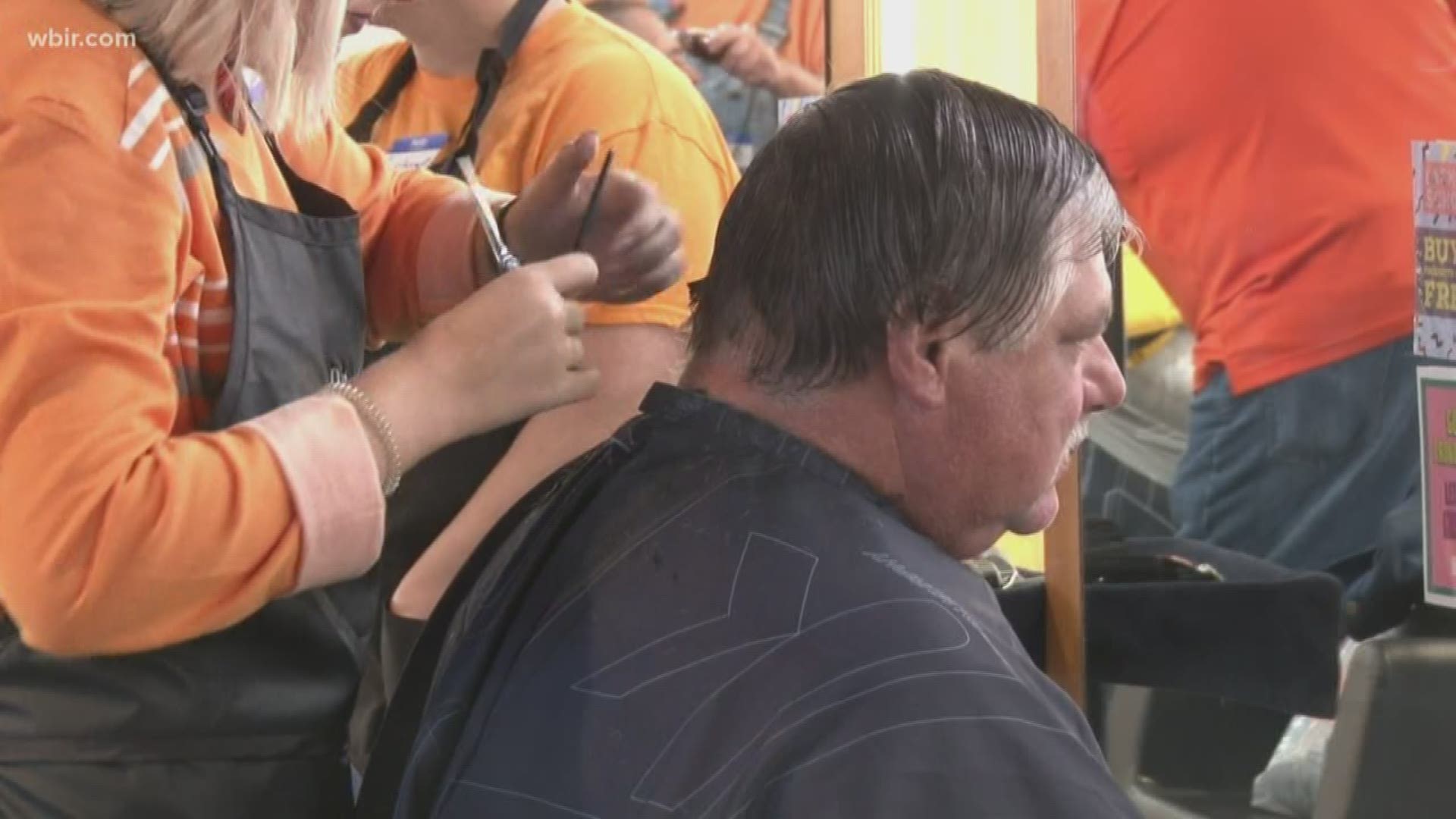 Organizers of care cuts said it's more than just a haircut. It's a little bit of hope and dignity.