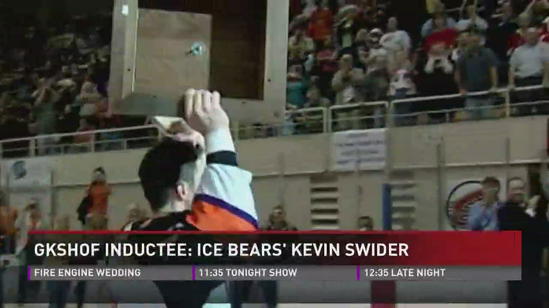 The first in our series of stories about the 2017 Greater Knoxville Sports Hall of Fame inductees. Kevin Swider led the Ice Bears to three SPHL Predsident's Cup championships and is the leagues all-time leader in points.