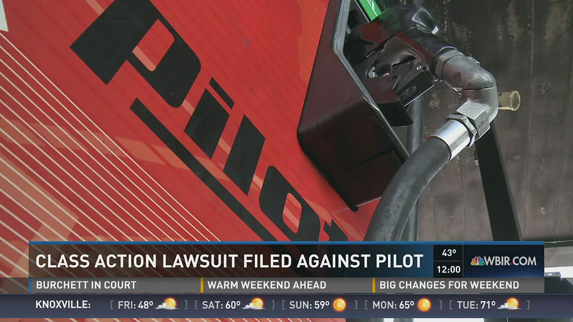 Three East Tennessee attorneys have filed a class action lawsuit against Pilot Flying J, accusing the nation's largest truck stop operator of placing "excessive" holds on customer credit cards used to purchase fuel at the pump.
