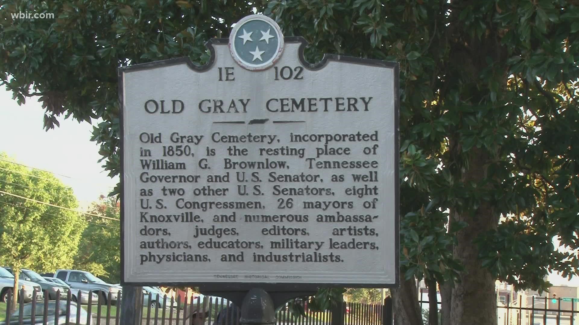 The Spirits of Old Gray is Oct 17 , 4 to 7pm, $5 admission, oldgraycemetery.org. Oct. 14, 2021
