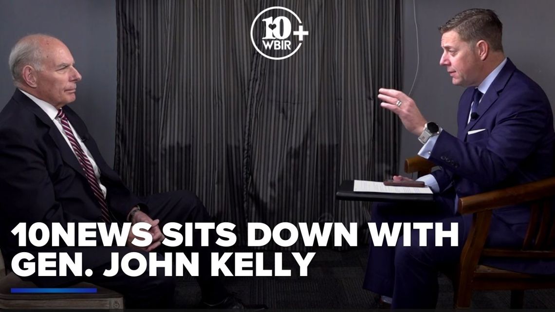 How to watch on WBIR+ | 10News sits down with Gen. John Kelly