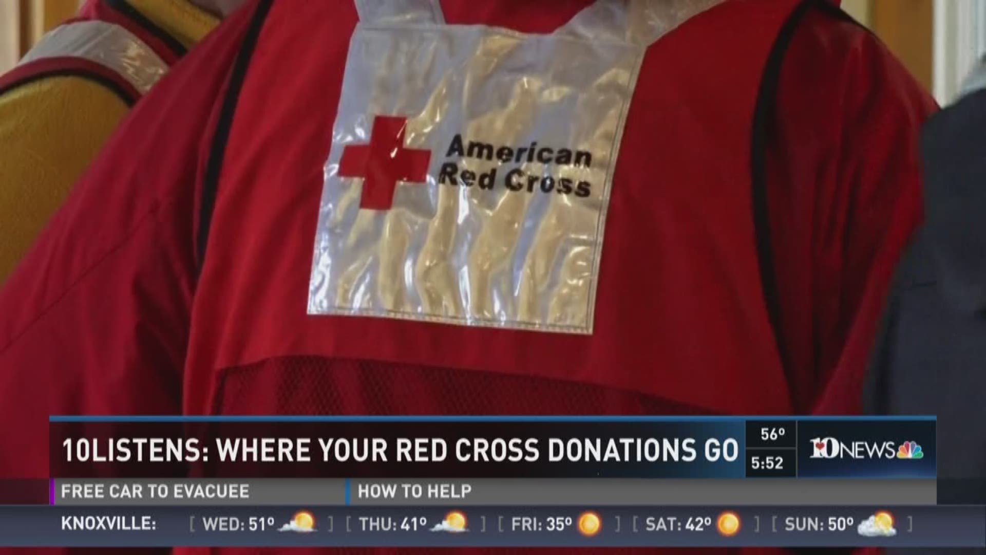 Dec. 6, 2016: Many people have voiced concerns about Red Cross donations going to other parts of the country. The Red Cross explains where your money is going.