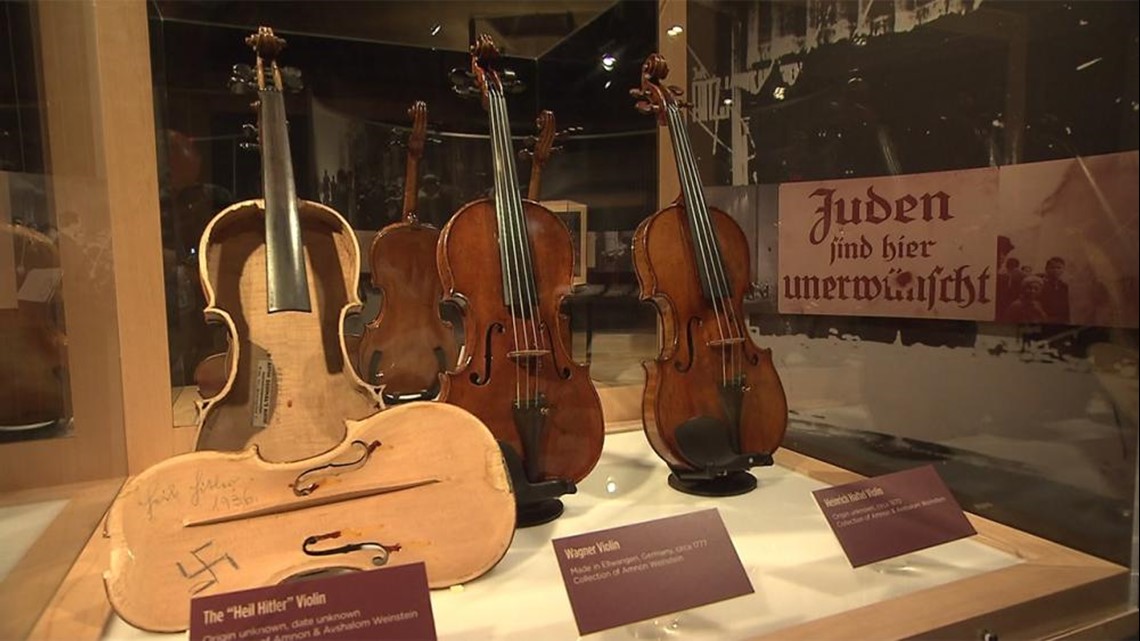 The Violins of Hope Strings of the Holocaust traveling exhibit