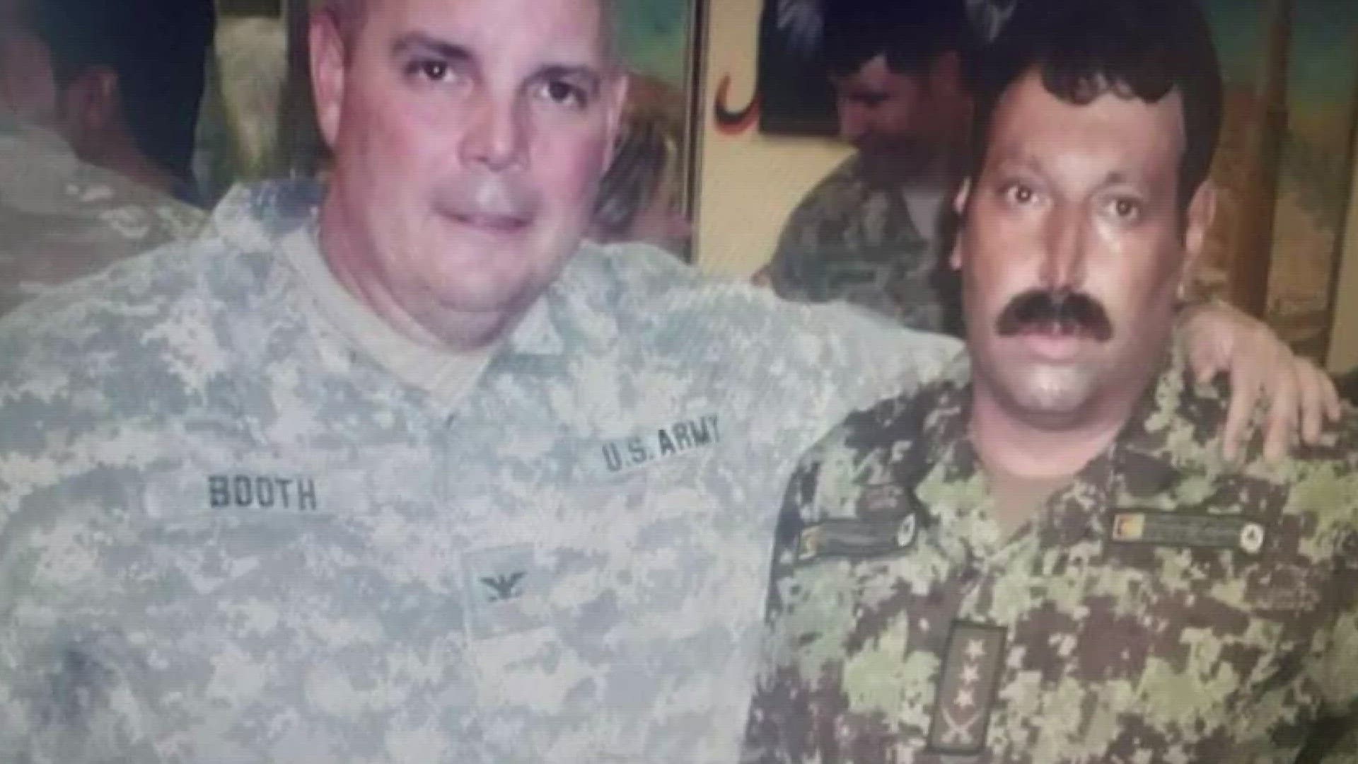 General Nezamuddin Rahmani served side-by-side with the U.S. military as they fought the Taliban. Now, they've threatened him.