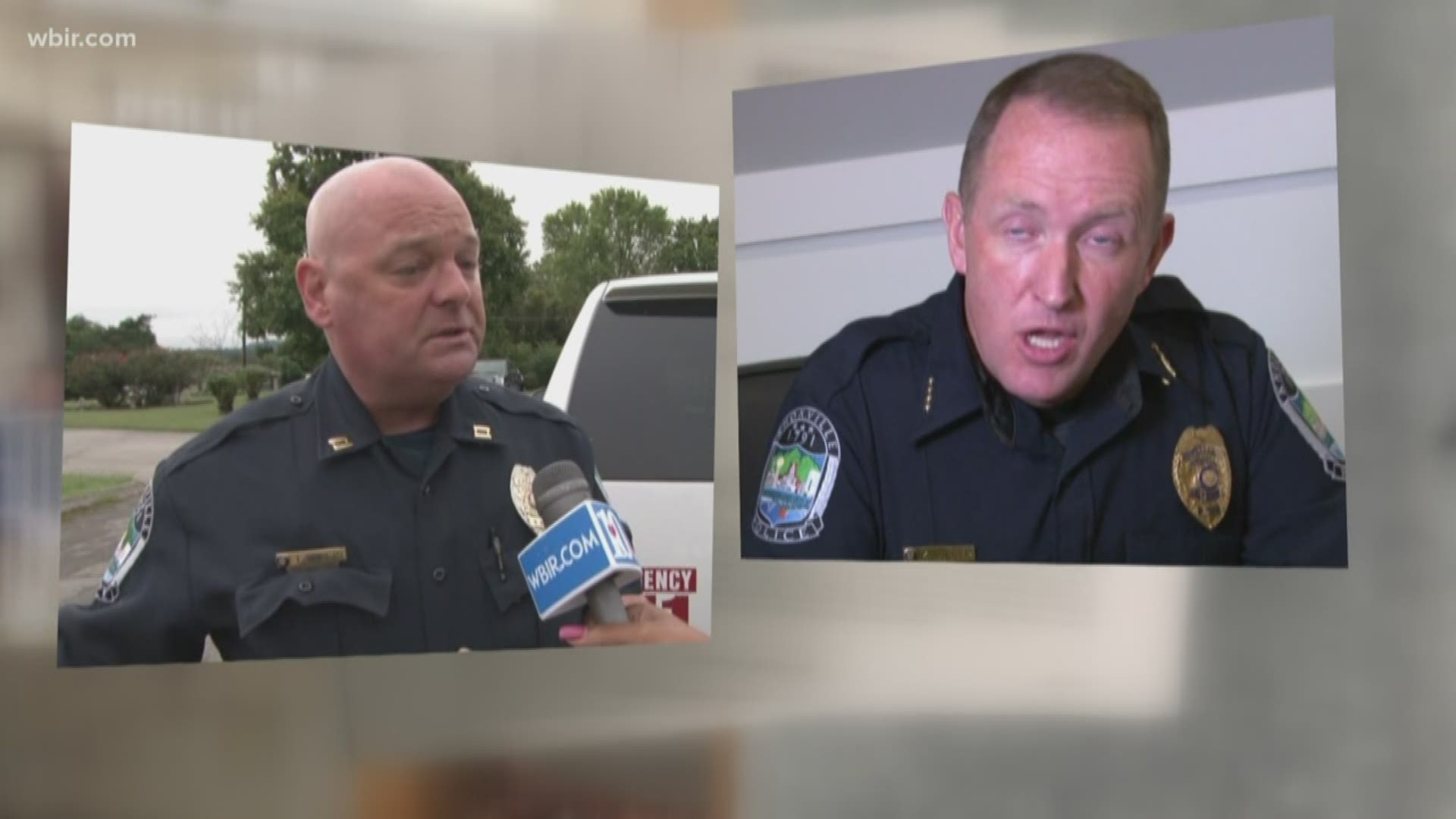 The now-former Knoxville police department lieutenant whose complaint sparked an internal affairs investigation says chief Eve Thomas retaliated against him.