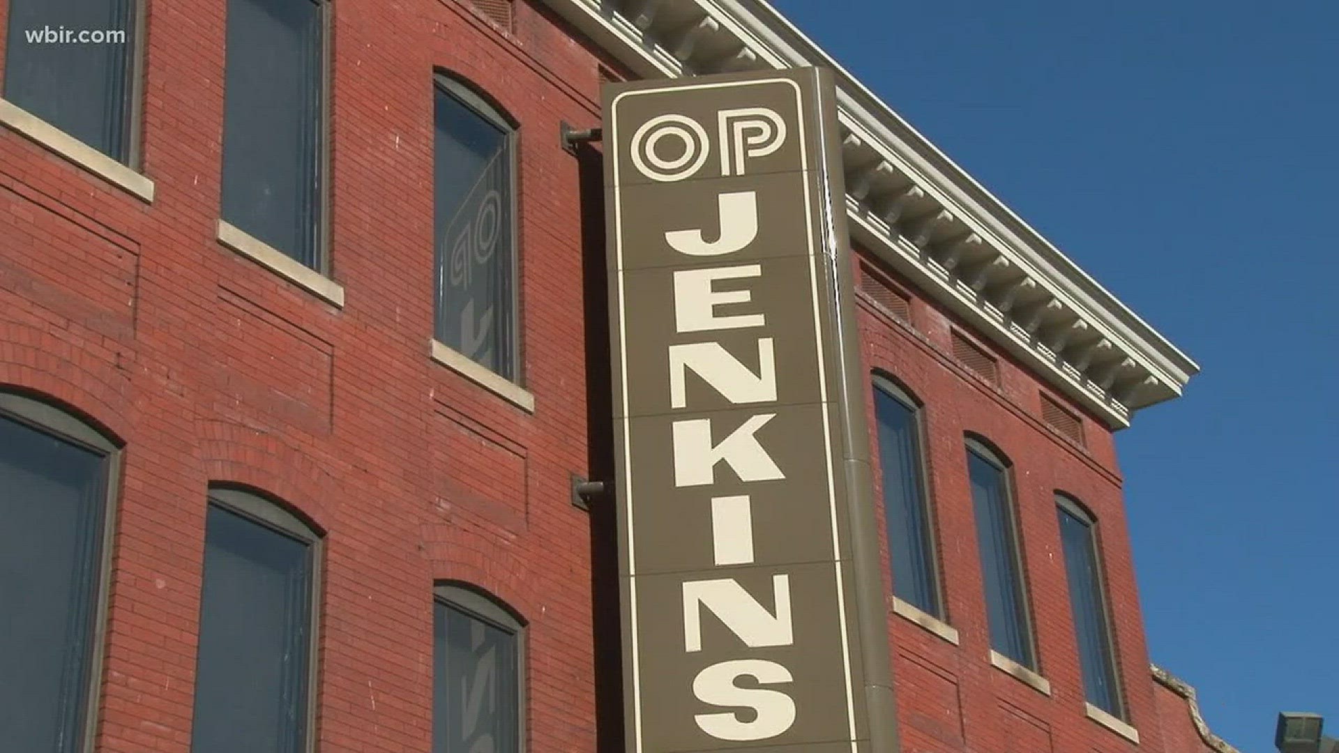 O.P. Jenkins building is one of the oldest and most beautiful in downtown Knoxville.
December 11, 2017-4pm