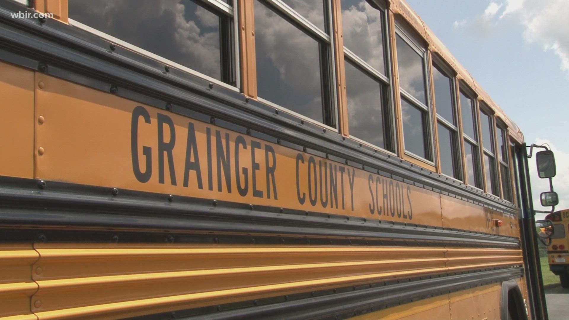 Grainger County School District reported they only have 53 bus drivers.