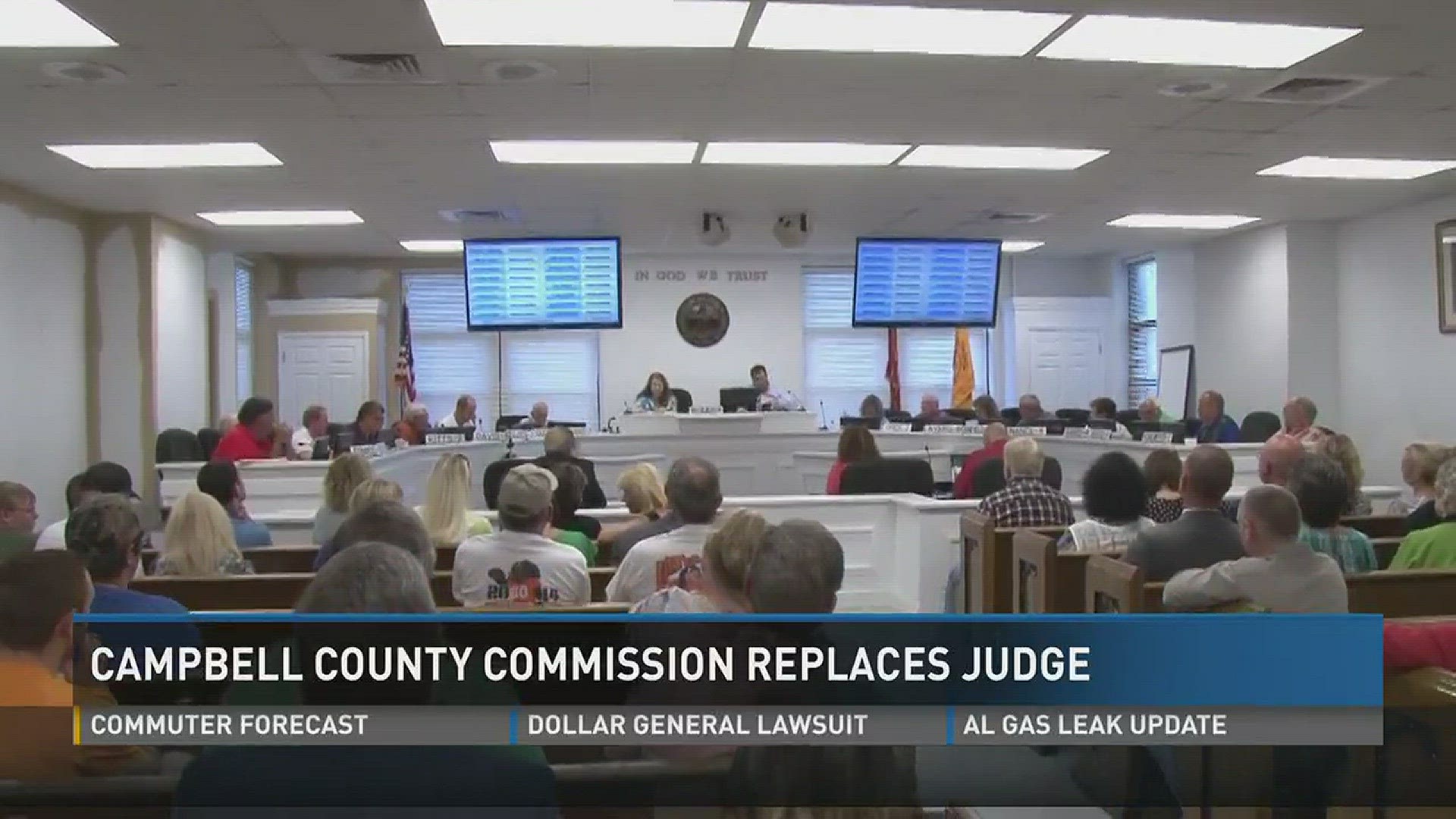 The Campbell County Commission voted to replace a county judge on Monday. This comes after authorities say Judge Amanda Sammons mishandled numerous cases during her time on the bench.