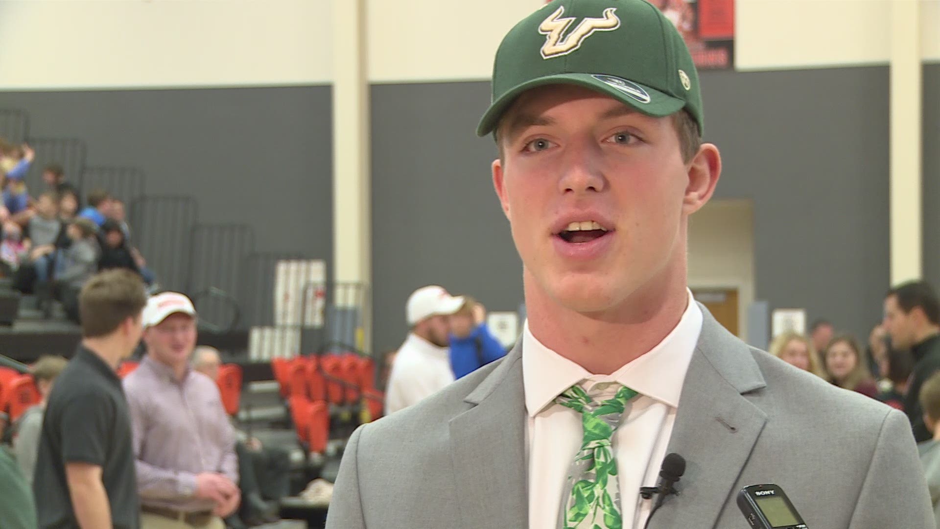 Holden Willis is heading to South Florida to continue his football career. He says the way the Greenback community supports each other is truly special.