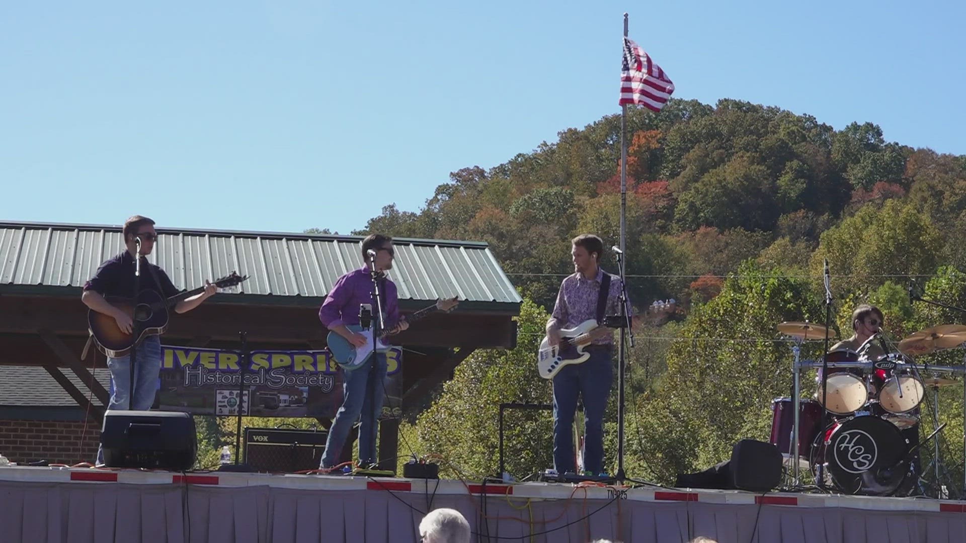 The festival got its name from the 1998 movie "October Sky," which was filmed in Oliver Springs.