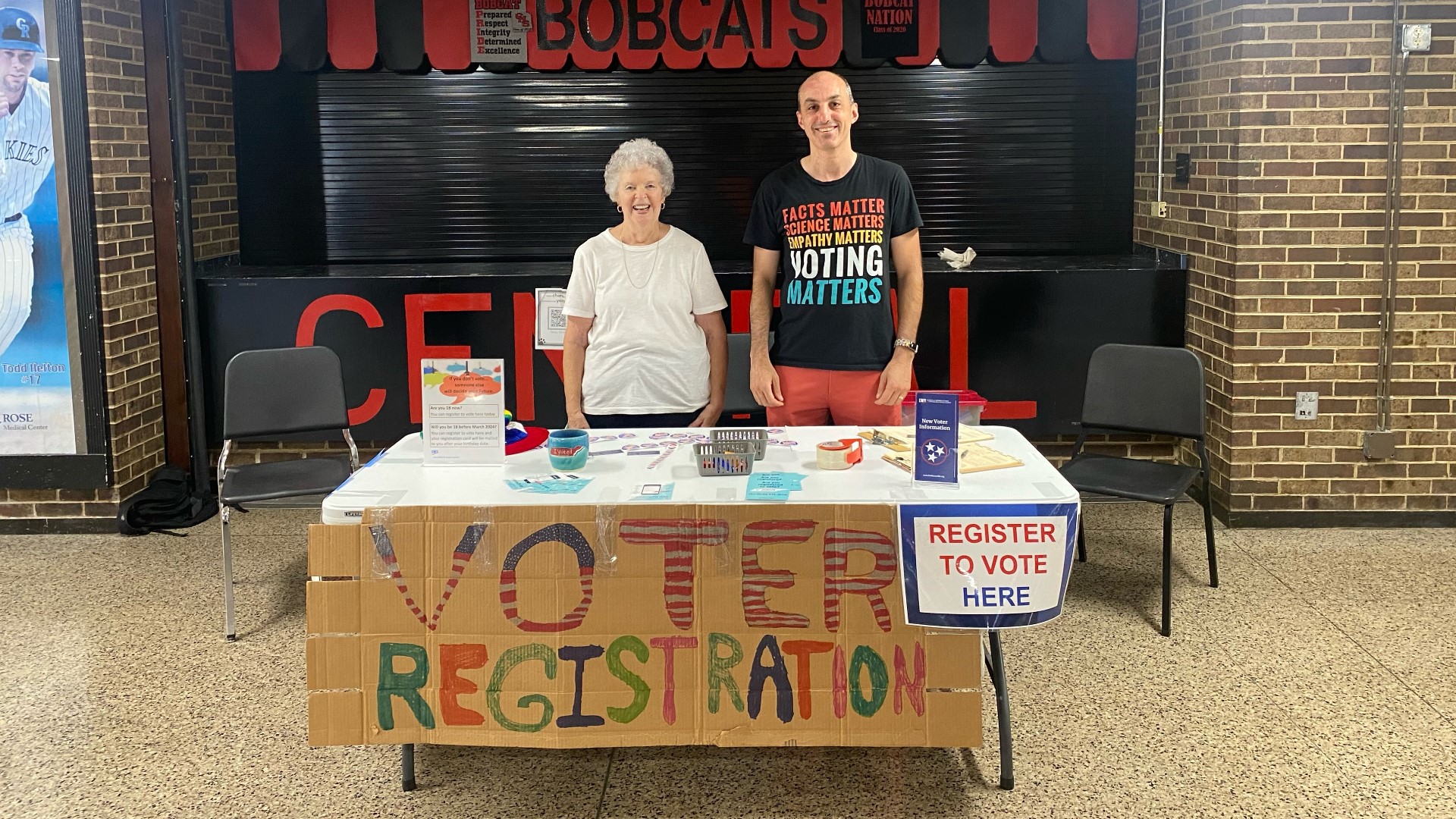 LWB is going into schools this week to register 18-year-olds to vote. The group is holding registration drives in all 16 Knox County high schools.