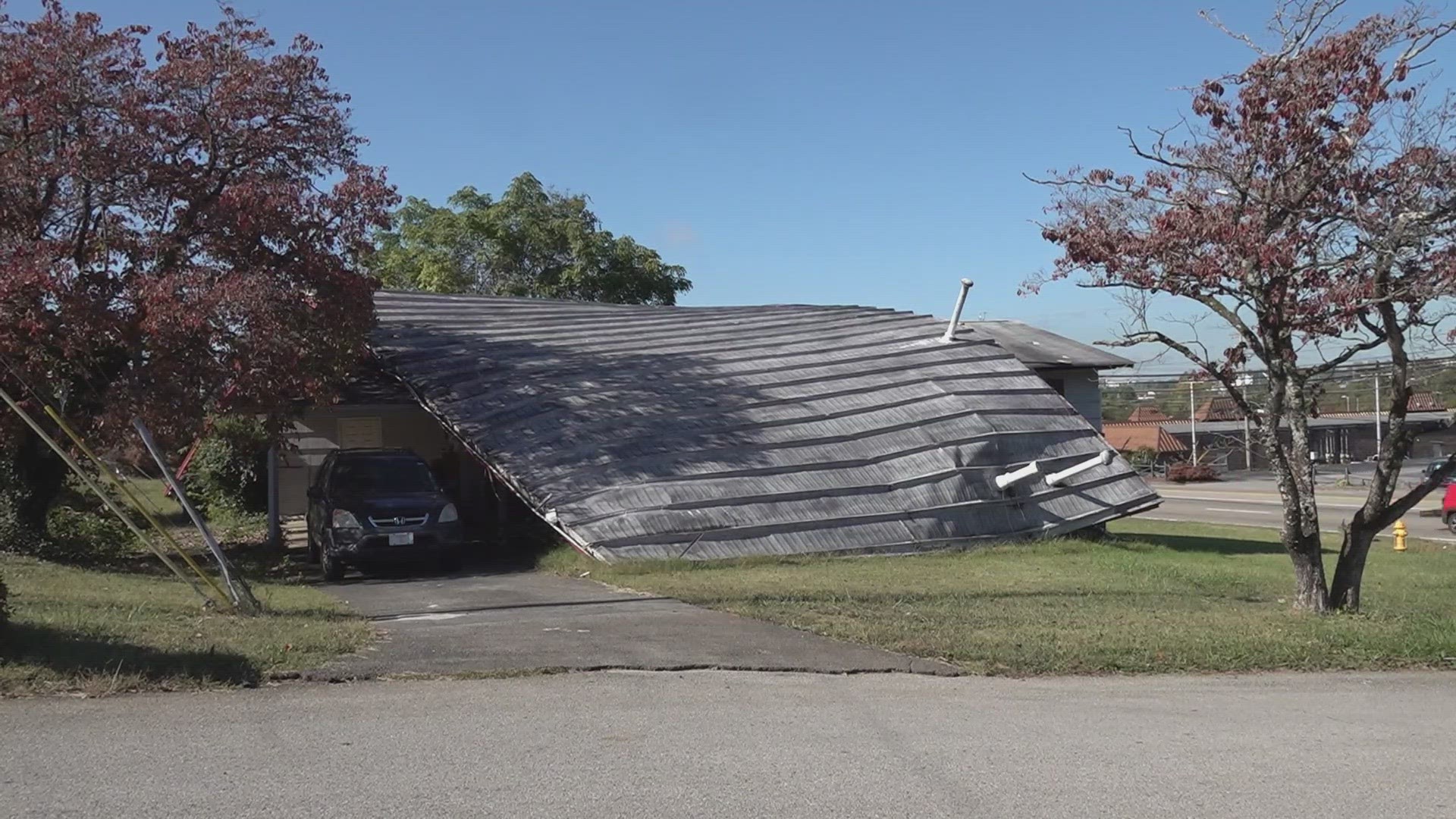 In some places in East Tennessee, damage from the tornado is still visible.