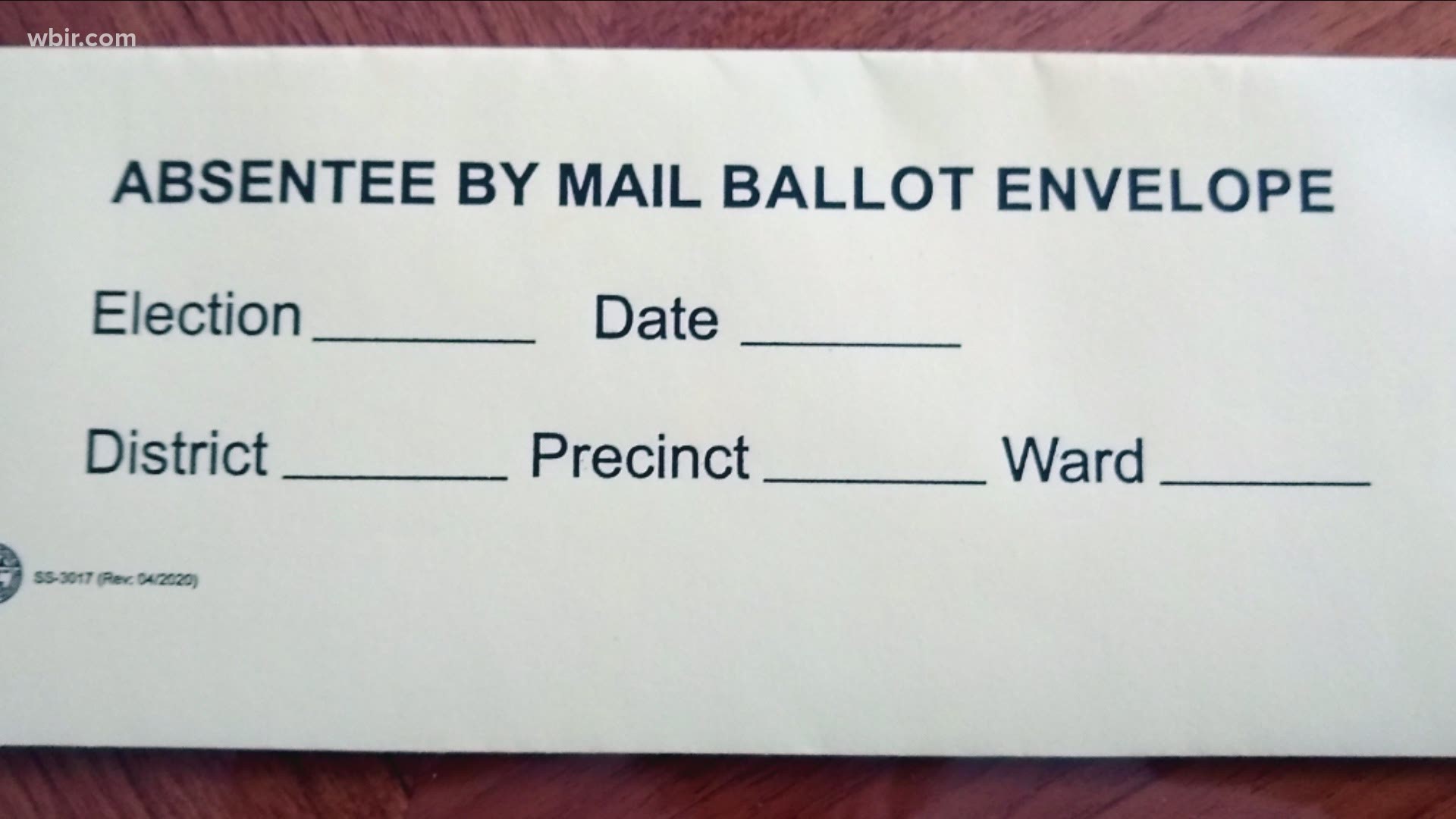 Answering your election questions -- this one about an envelope that comes with the absentee ballot.