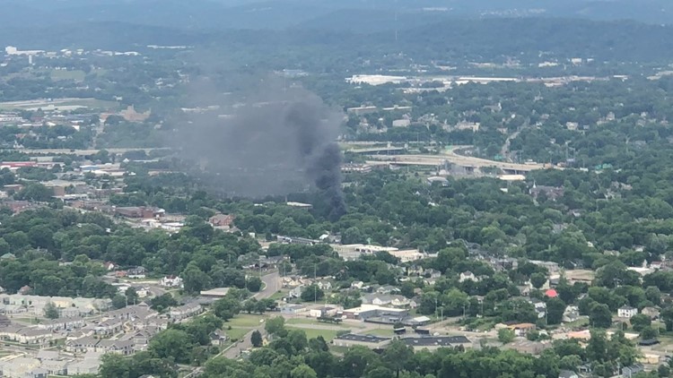 KFD: Man injured, dog dead after RV fire in East Knoxville
