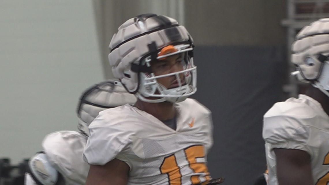 Tennessee football wide receiver Bru McCoy on 2023 season and Joe Milton