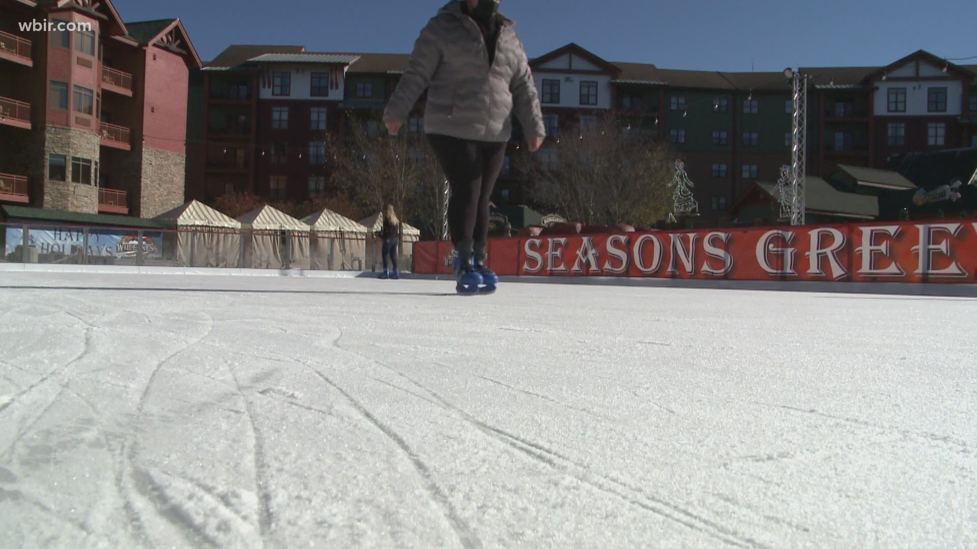 Ice skating is back for the season at Wilderness at the Smokies in Sevierville. Nov. 18, 2020-4pm.