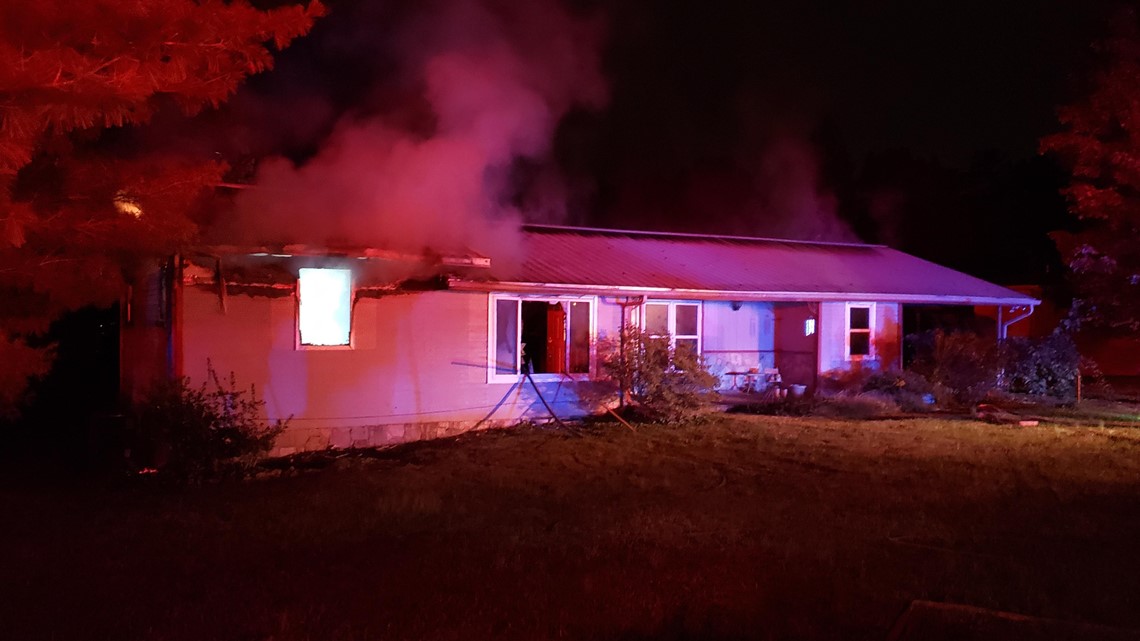Rural Metro responds to house fire in North Knox County Thursday night
