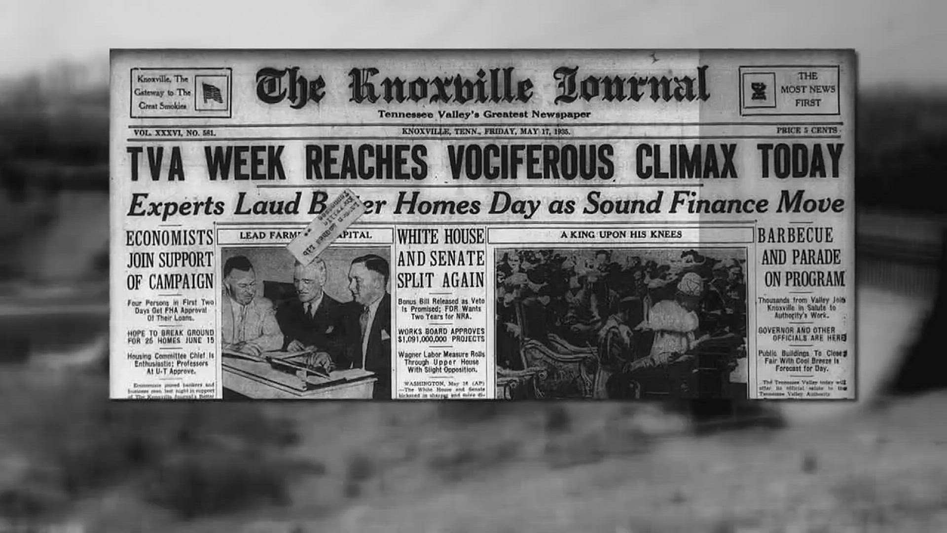 Michael Crowe takes us through the final days of preparing the dam for operation...and East Tennessee's "over-the-top" reaction.