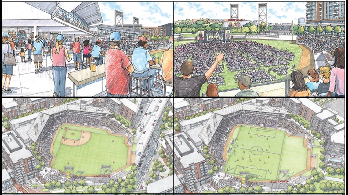 Downtown Knoxville Smokies baseball stadium cost rises to $114 million