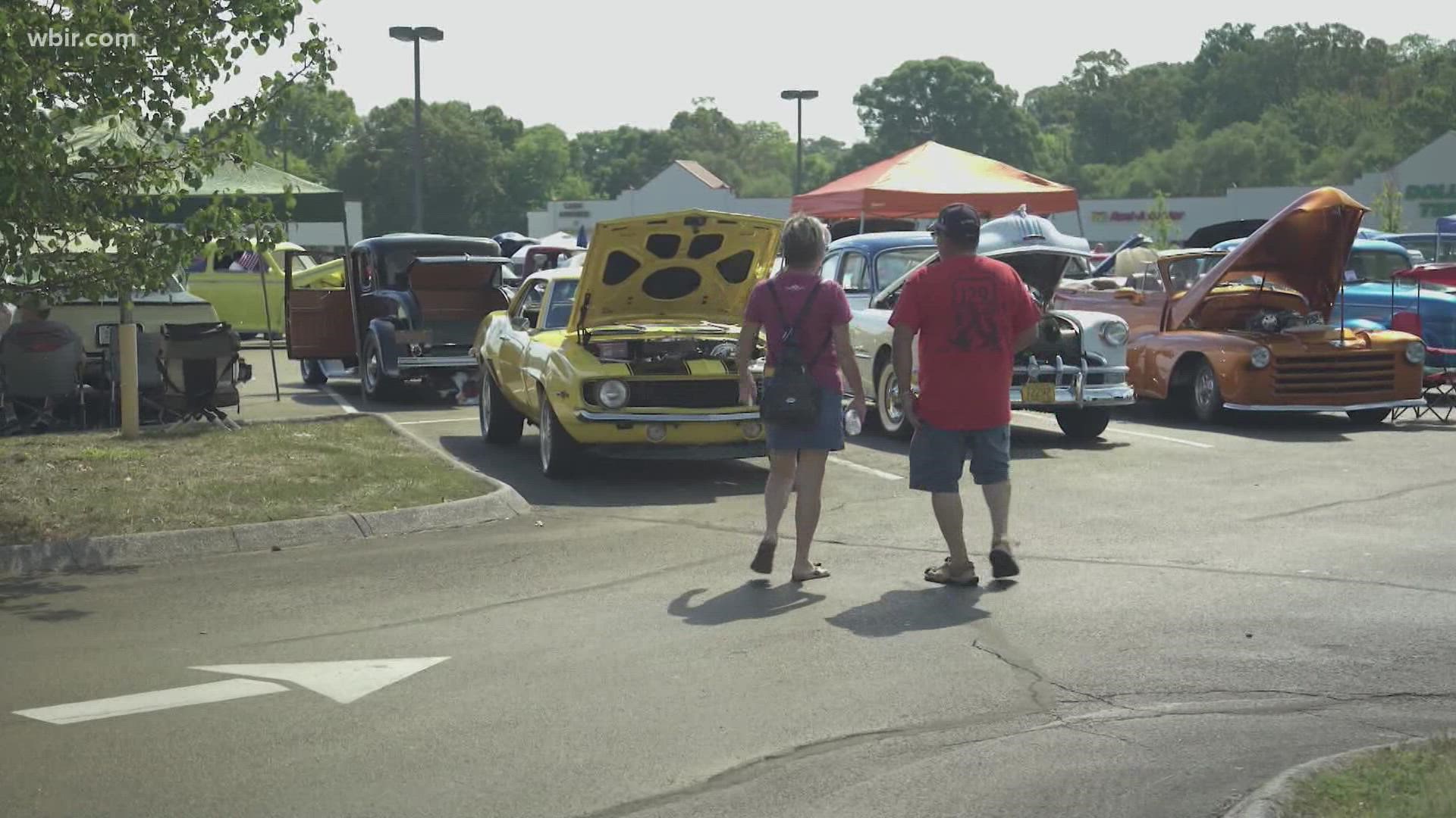 People on Clinton Highway had the chance to see vintage cars and support families in need during the Cruisin' for Kids event.