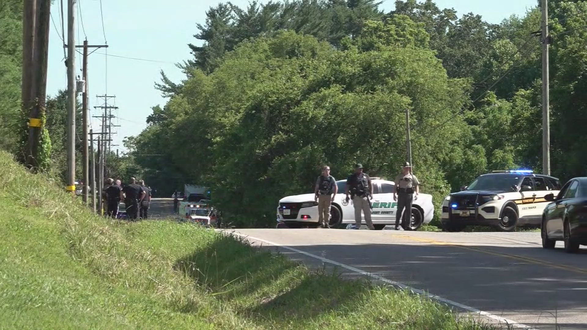 BCSO asked residents of Jacob Springs Road to stay inside their homes. They are also asking you to find an alternate route around the area as the road is closed.