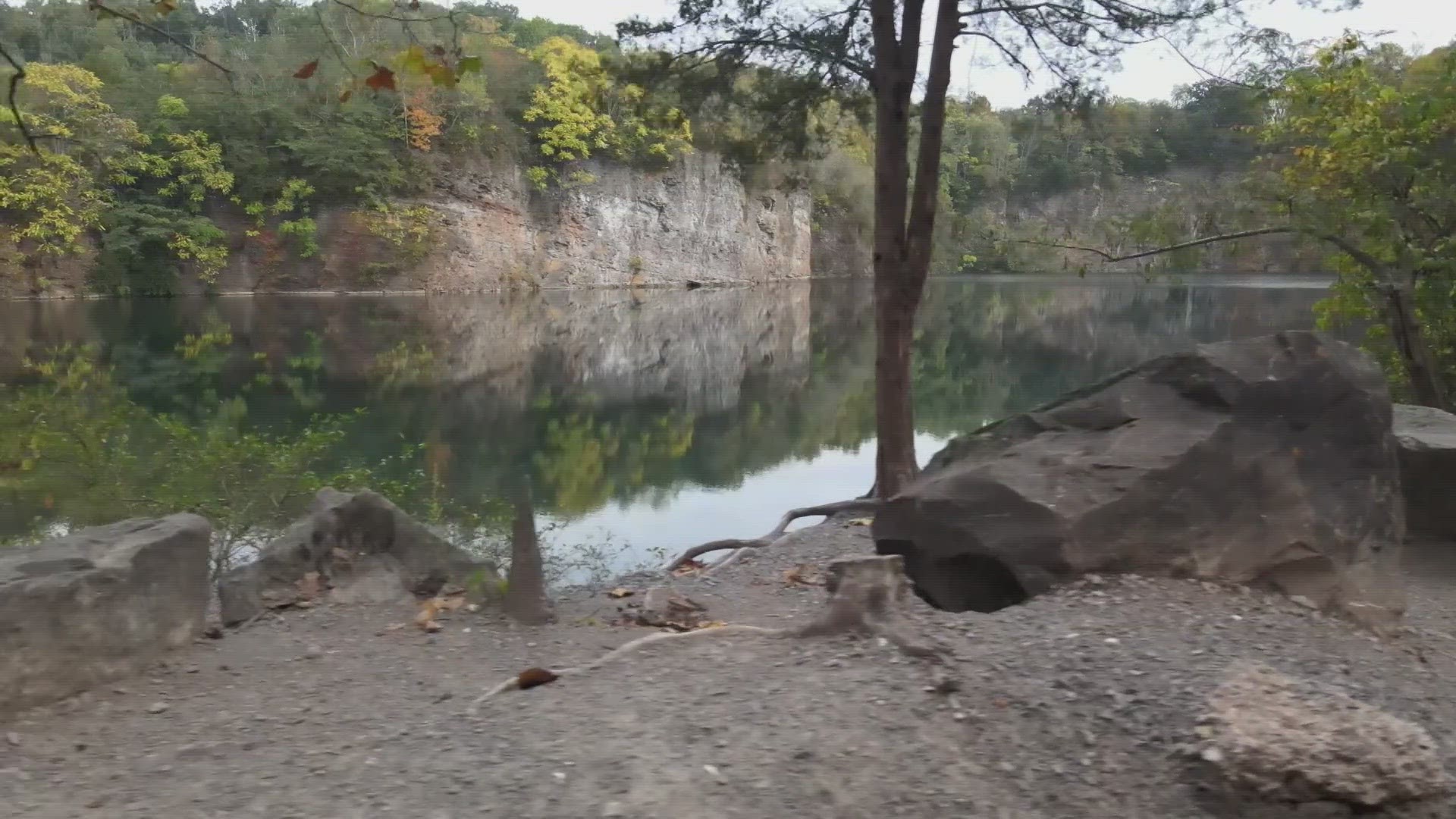 Crews are also expected to build an expanded overlook and a new floating swim platform towards the center of the quarry.