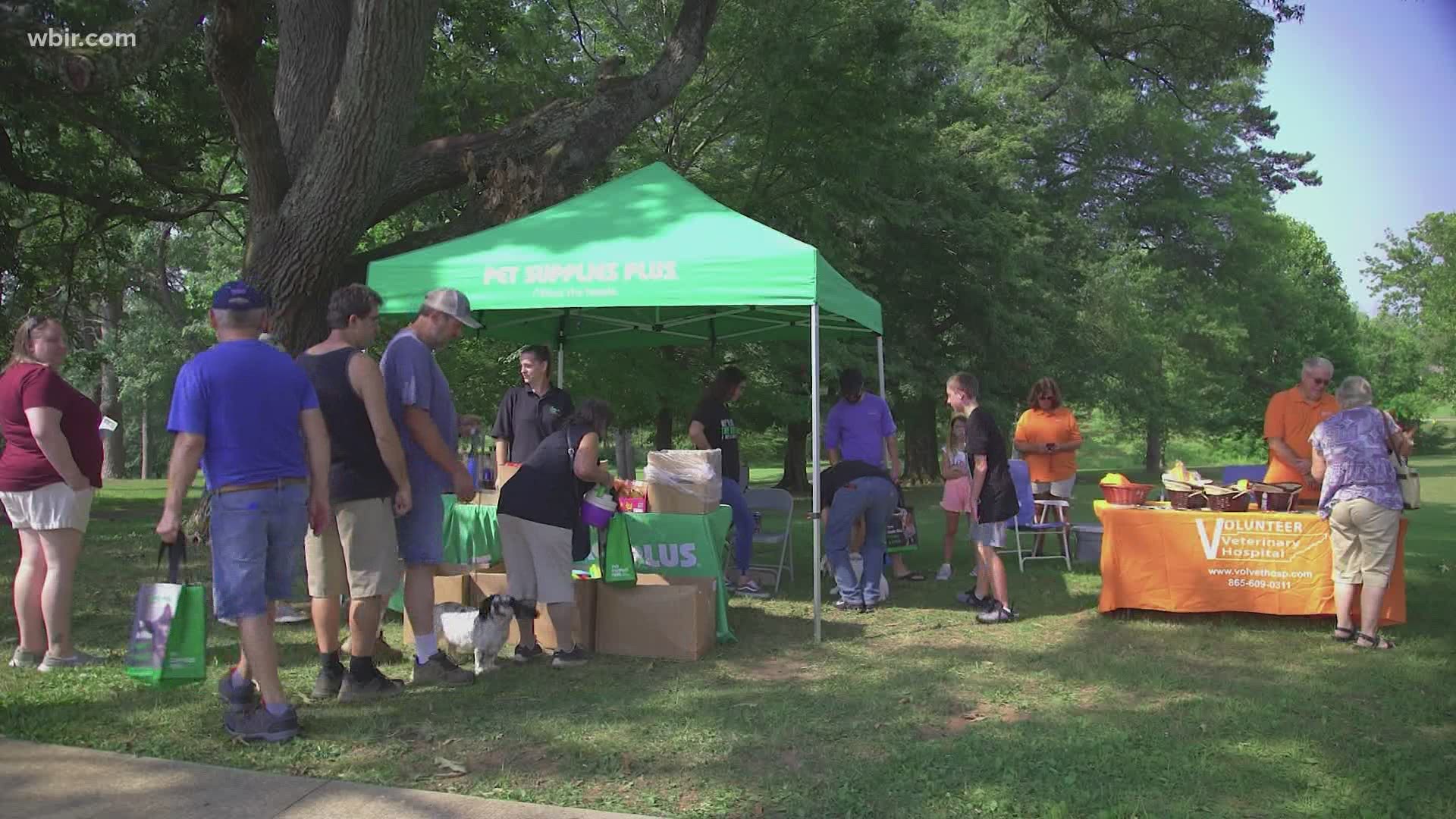 PetPalooza kicked off at Springbrook Park Saturday afternoon, offering fun for families and their four-legged friends.