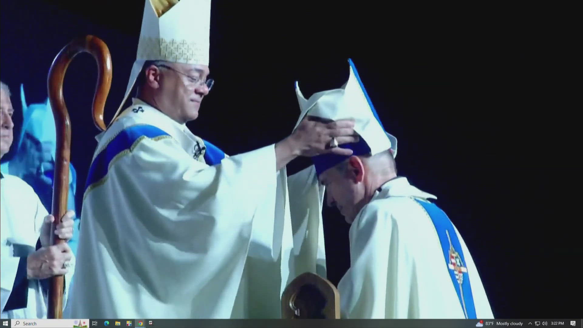 Bishop Mark Benham has been installed as the leader of the Catholic Diocese in Knoxville, only the fourth to be ordained in the Diocese's history.