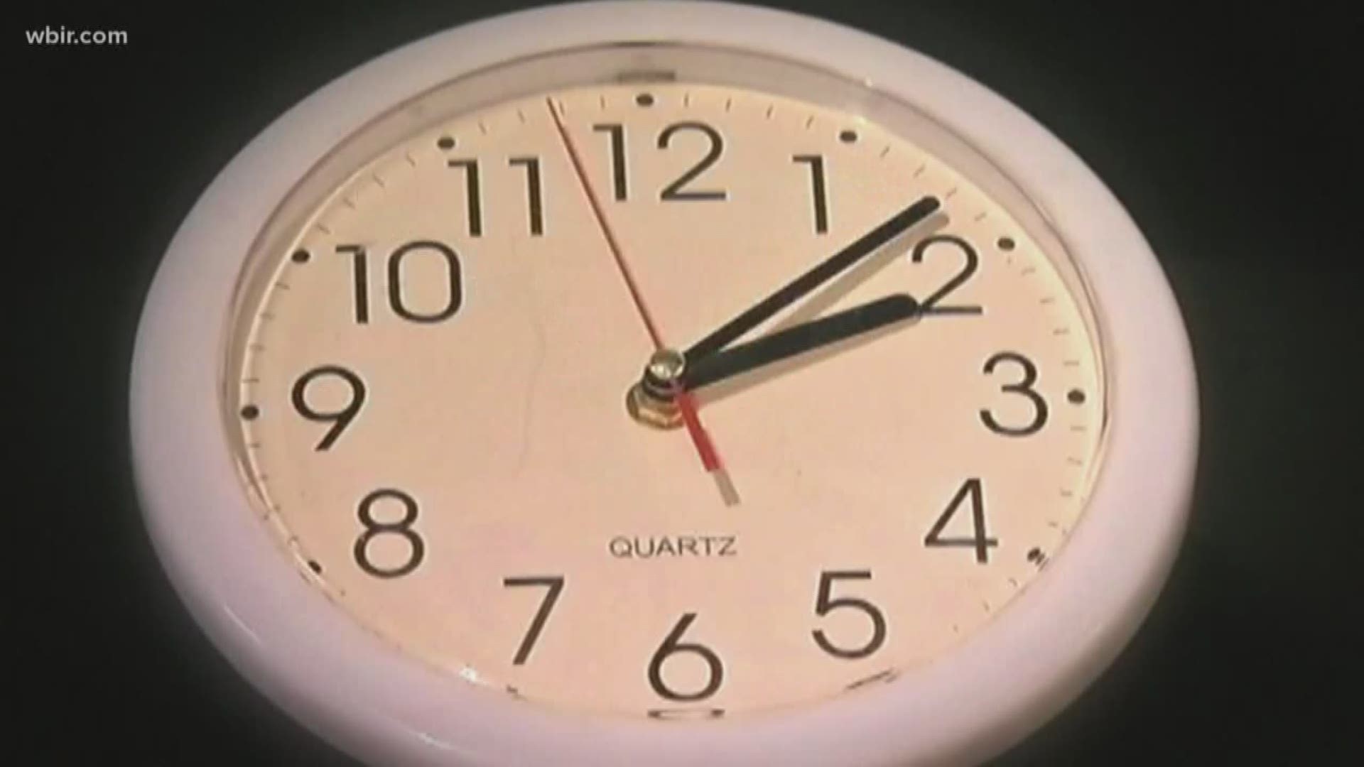 Reminder to set clocks forward for Daylight Savings Time